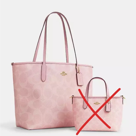 Coach Powder Pink Signature Tote - Picture 9 of 9